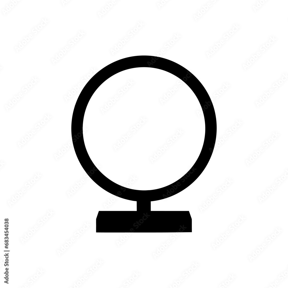 Mirror icon - Simple Vector Illustration Mirror icon - Simple Vector Illustration