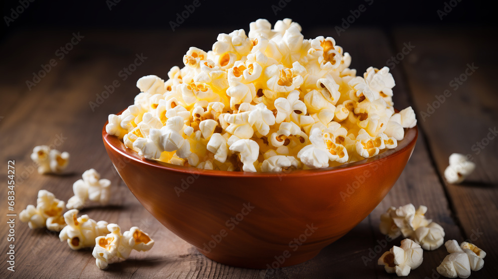 bowl of popcorn bowl of popcorn