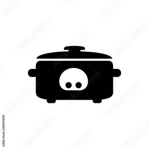 Slow Cooker icon - Simple Vector Illustration photo