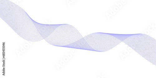 Abstract white background with a glowing abstract waves. Abstract wave element for design. Digital frequency track equalizer, Futuristic background design. Long exposure, Light painting photography.