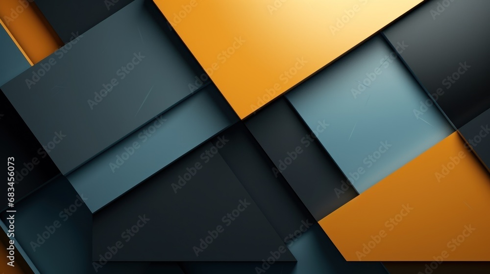 Abstract postmodern Background Texture in the Colors Grey, Yellow, Blue