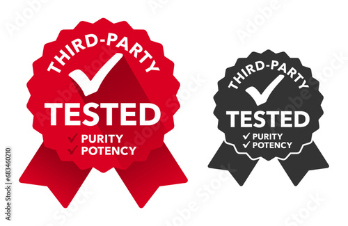 Third-party tested, checking of purity and potency