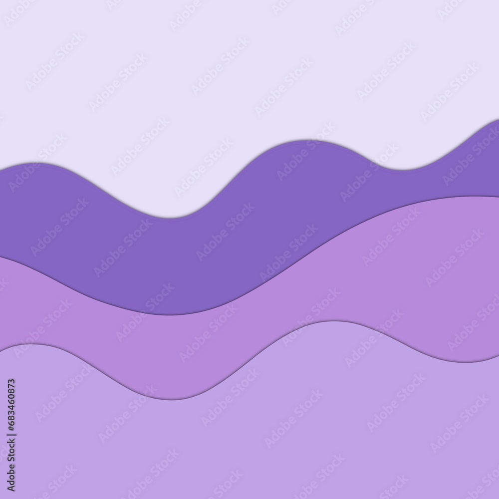 Fototapeta premium Purple curve wave background