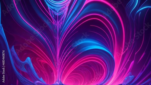 colorful and shiny neon backdrop, futuristic style landscape, beautiful futuristic wallpaper, glowing and psychedelic space, epic illustration of abstract wallpaper, impressive neon background