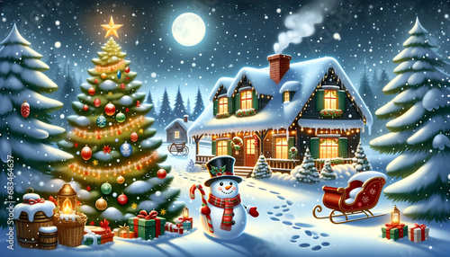 Enchanted Christmas Eve