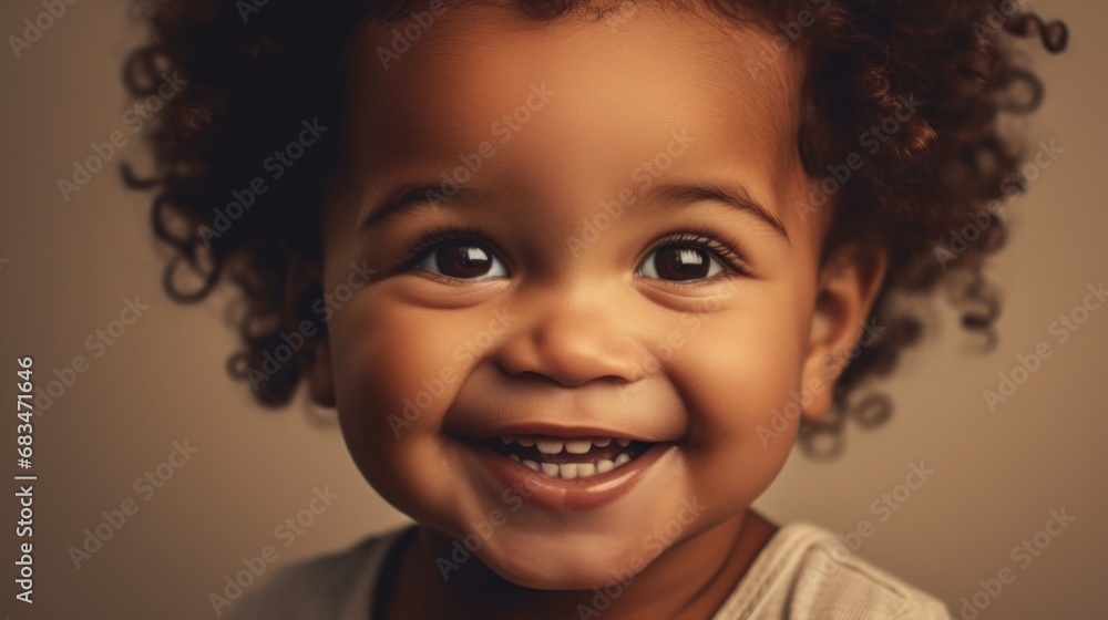 Radiant child with a flawless grin in a dental-themed portrait. Radiant child with a flawless grin in a dental-themed portrait.