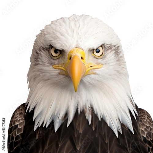 american bald eagle isolated