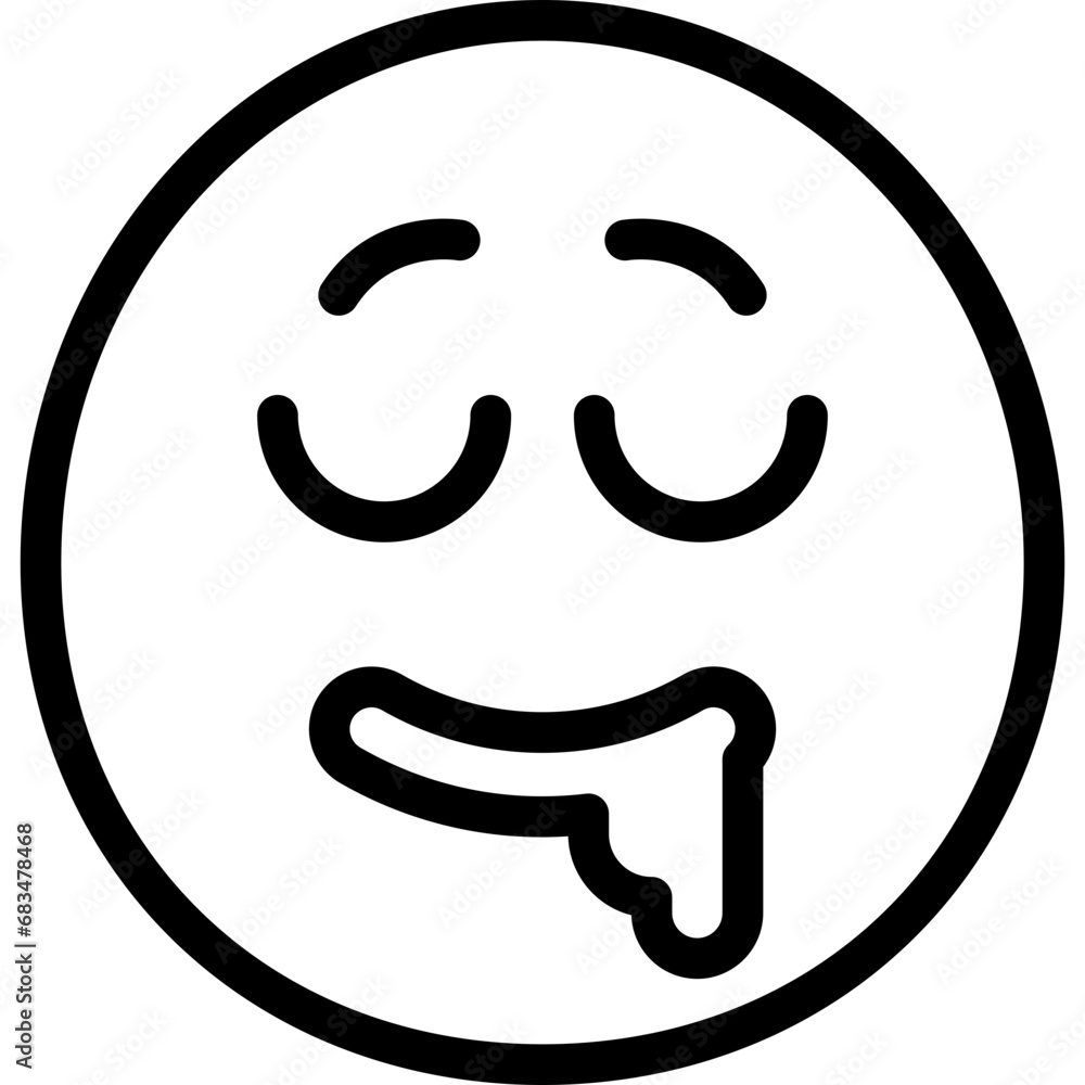 Drooling emoji icon Drooling emoji icon