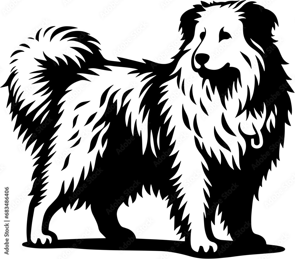 Obraz premium Maremma Sheepdog icon