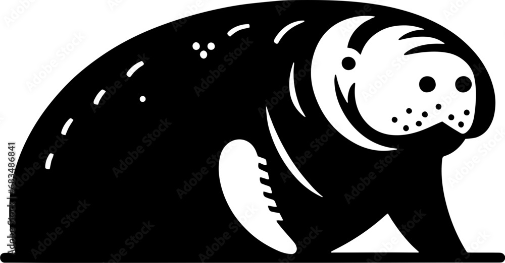 Obraz premium Manatee icon 5