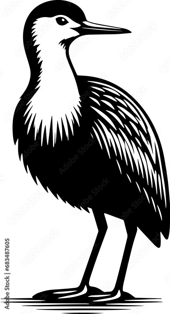 Fototapeta premium Madagascar Jacana icon 6