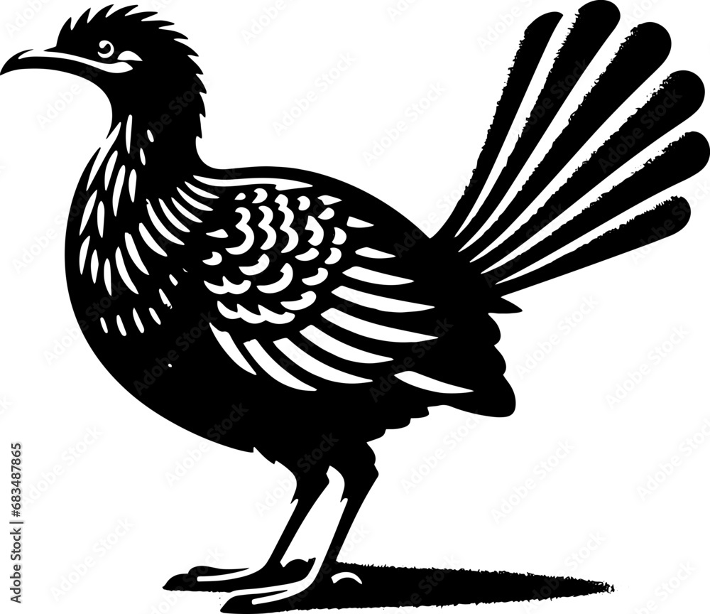 Fototapeta premium Lyrebird icon 2