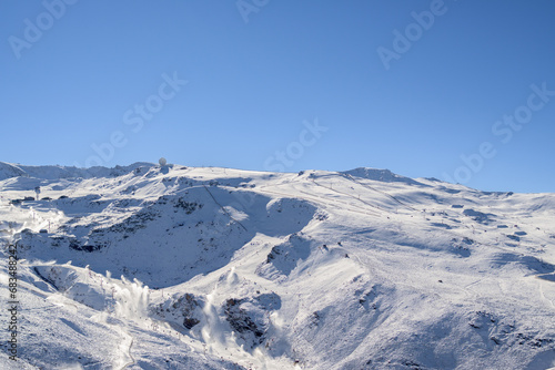ski resort of sierra nevada,granada,andalucia,spain © CarloslVives