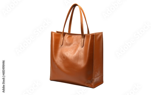 Shopping Bag against Clear Background