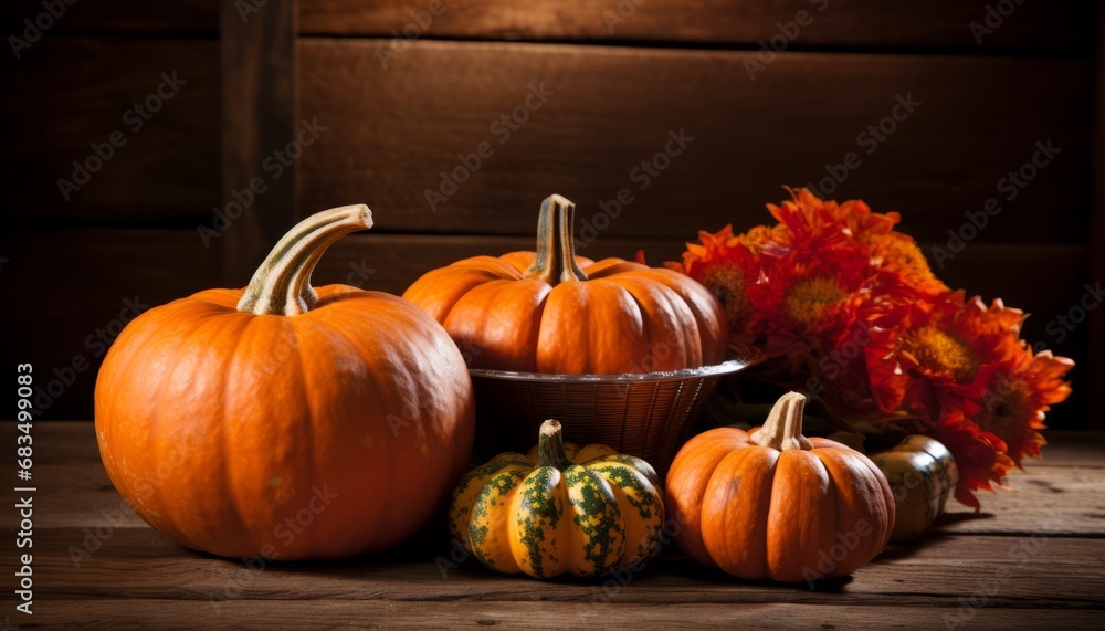 Homemade pumpkin pie on rustic wooden background, perfect for autumn baking and celebrations. Homemade pumpkin pie on rustic wooden background, perfect for autumn baking and celebrations.