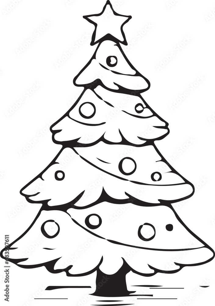 Christmas Tree Transparent Vector Christmas Tree Transparent Vector