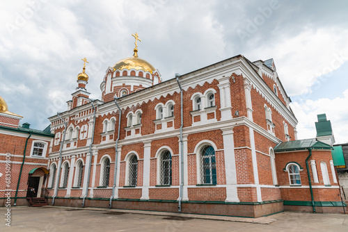 The Church of the Nativity of Christ in the Christ-Born Sloboda Monastery in summer photo