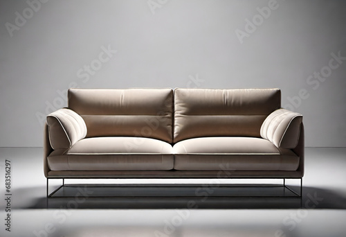 sofa in minimal style