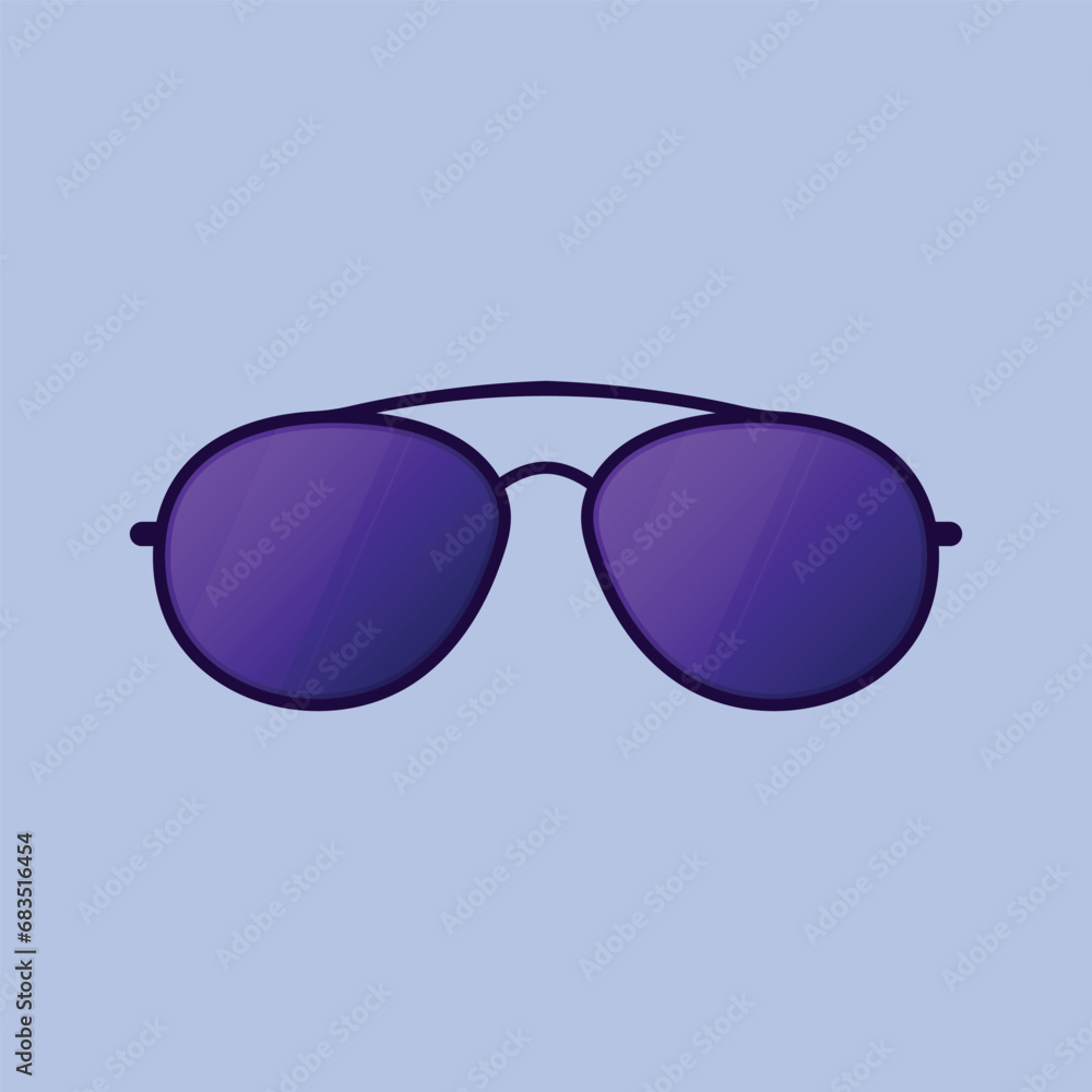 Sun Glasses Vector Illustration Icon Fashion Wear glasses vector Sun Glasses Vector Illustration Icon Fashion Wear glasses vector