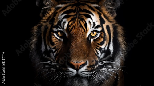 a close up of a tiger © Cazacu