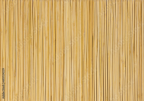 Fototapeta Naklejka Na Ścianę i Meble -  Background of bamboo sticks, bamboo texture for design, interior concept.