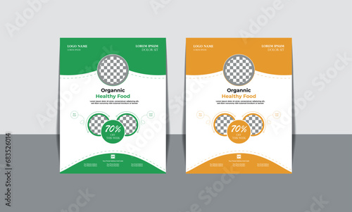 restaurant food menu, advertisement flyer design and modern and creative design, (ID: 683526014)