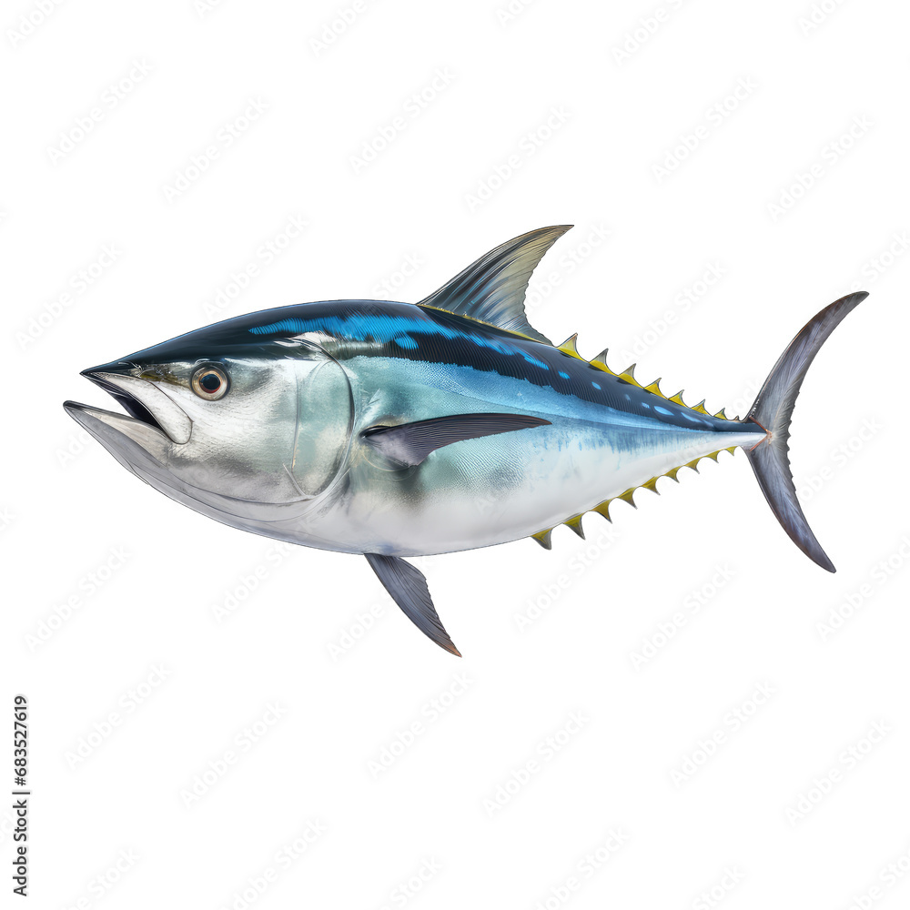 Tuna fish isolated on transparent and white background. PNG transparent Tuna fish isolated on transparent and white background. PNG transparent