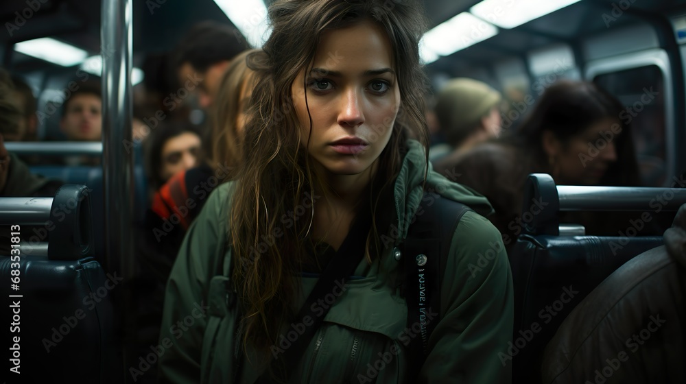 solitude in motion: amidst the metro hustle solitude in motion: amidst the metro hustle