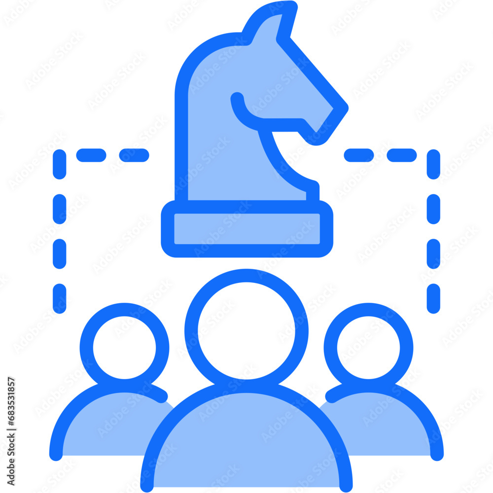 Obraz premium Strategic Alliance Icon