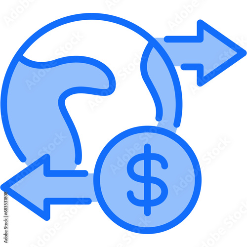 Global Transaction Icon