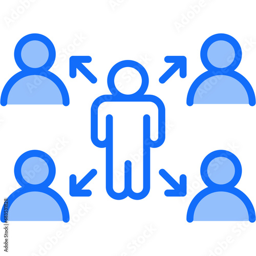 Outsourcing Icon