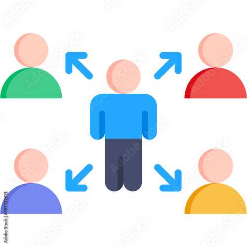 Outsourcing Icon