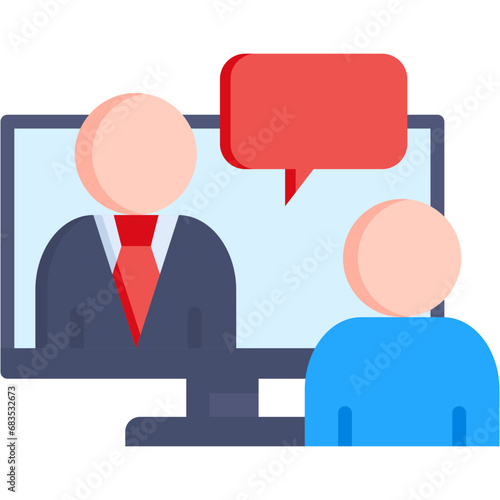 online conference icon