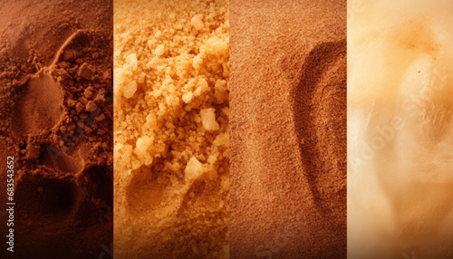Background for labor day in brown sugar color