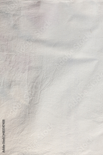 Obraz na płótnie Eco-friendly natural material. White cotton fabric slightly wrinkled texture. w salonie
