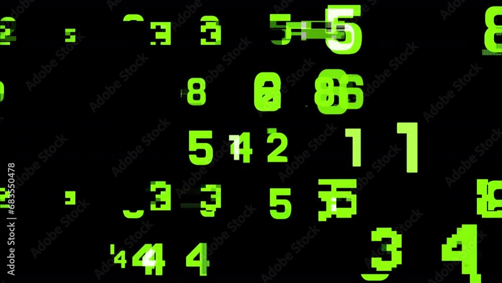 glow woman with numbers glow woman with numbers