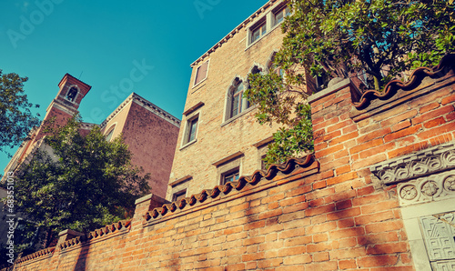 Architecture of Venice city, Italy