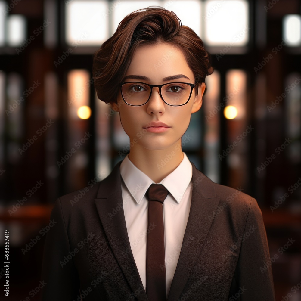 virtual lawyer AI avatar, gender-neutral, age ambiguous, human-like virtual lawyer AI avatar, gender-neutral, age ambiguous, human-like