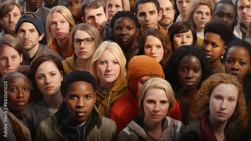 group of diverse people group of diverse people