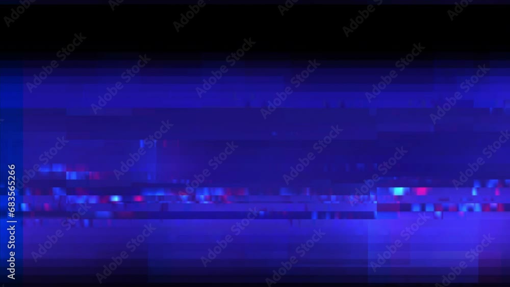 Glitch noise static television VFX. Visual video effects stripes background, tv screen noise glitch effect. Video background, transition effect for video editing, intro and logo reveal with sound Glitch noise static television VFX. Visual video effects stripes background, tv screen noise glitch effect. Video background, transition effect for video editing, intro and logo reveal with sound