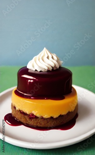 pudding art photo