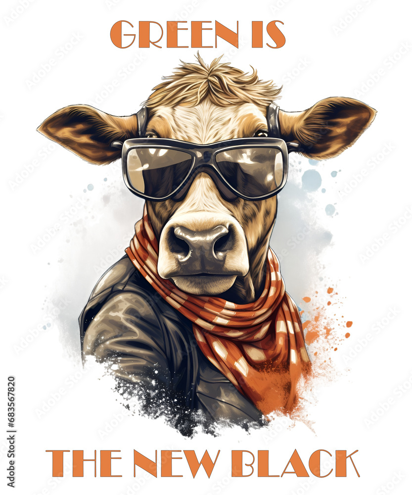 Green is the new black Vegan Cow Quotes Inspiration Vegans Green is the new black Vegan Cow Quotes Inspiration Vegans