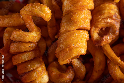 Close-up of Curly Fries