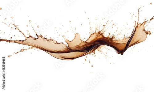 Captivating Image of Coffee Splash Art: The Ultimate Symphony of Taste & Texture Generative AI