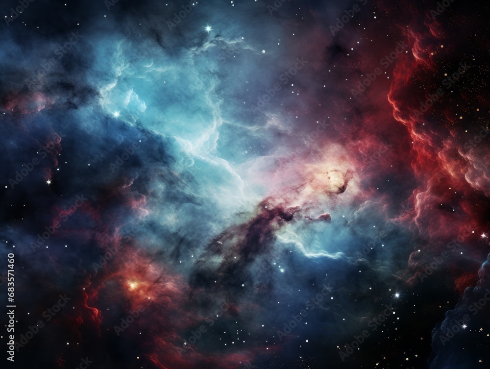 Exploring the Cosmos: Nebulas, Galaxies, and the Uncharted Universe Generative AI