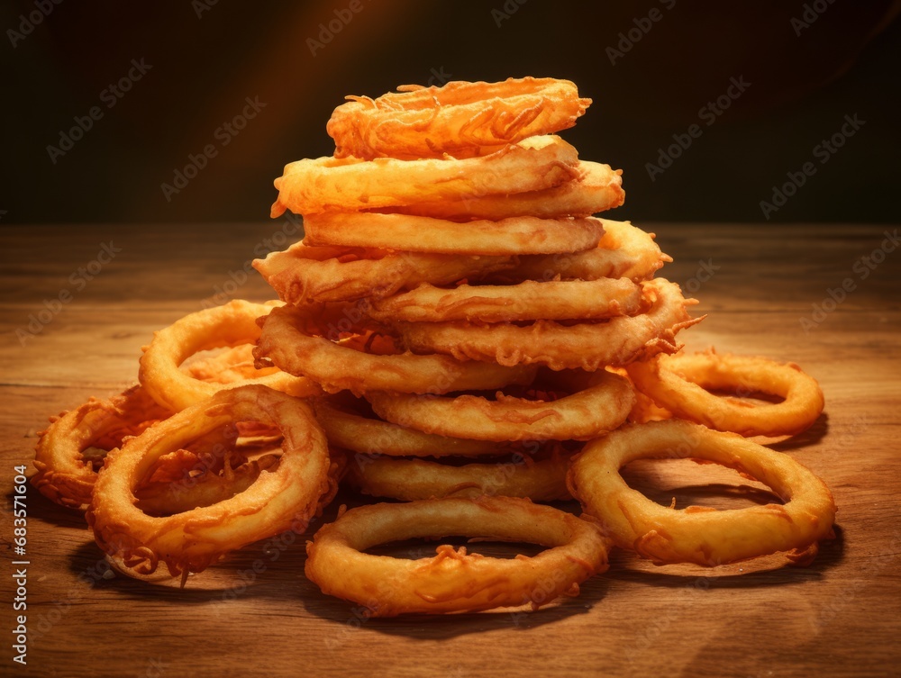 Feast Your Eyes on the Most Mouth-Watering Onion Rings Ever Captured on Camera Generative AI Feast Your Eyes on the Most Mouth-Watering Onion Rings Ever Captured on Camera Generative AI