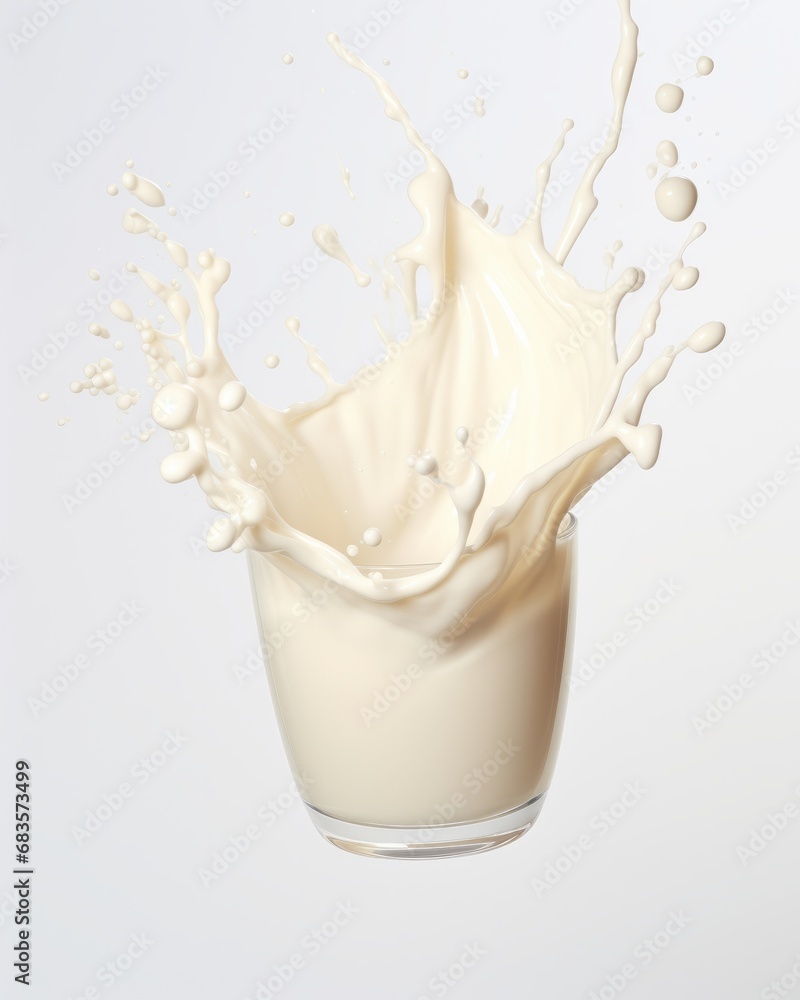Unveiling the Enchanting Dance of Milk Splash - A Snapshot of Pure Elegacy! Generative AI Unveiling the Enchanting Dance of Milk Splash - A Snapshot of Pure Elegacy! Generative AI