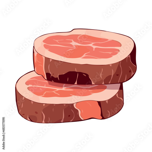meat product sliced prok