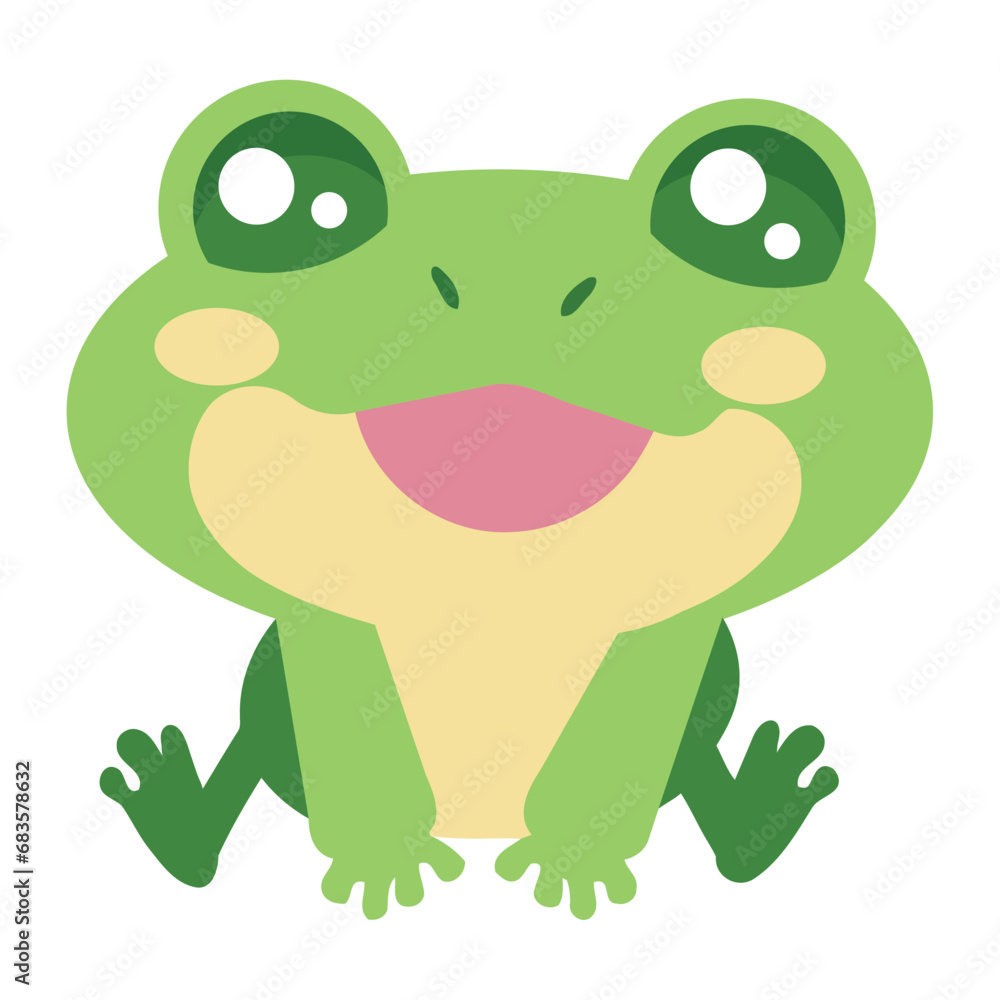 Obraz premium young frog creature