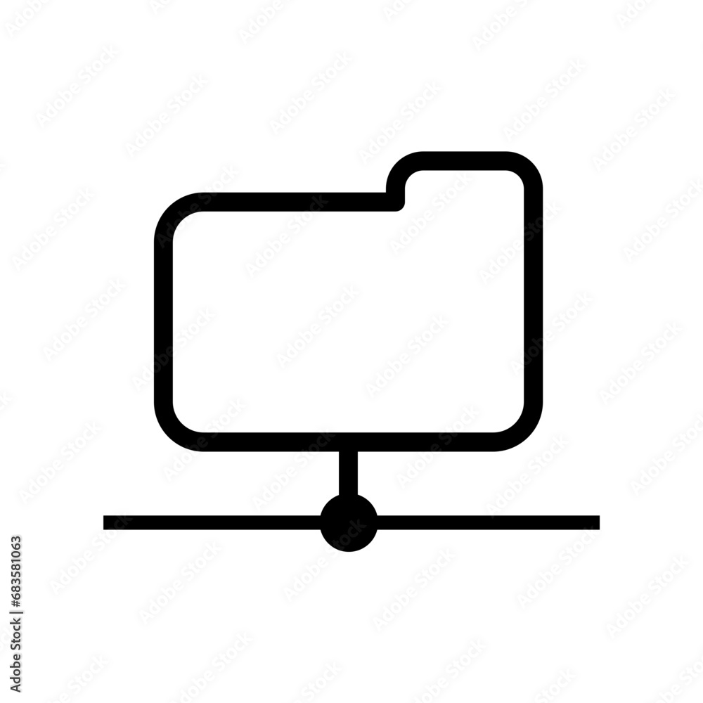 Network Icon Illustration Network Icon Illustration